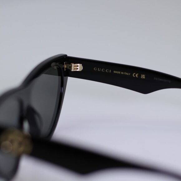 NEW Gucci Sunglasses GG1333S 001 Black Grey Women Authentic - Picture 7 of 9